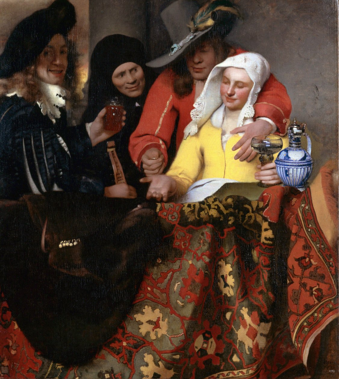 Die Kupplerin alkotó: Johannes Vermeer