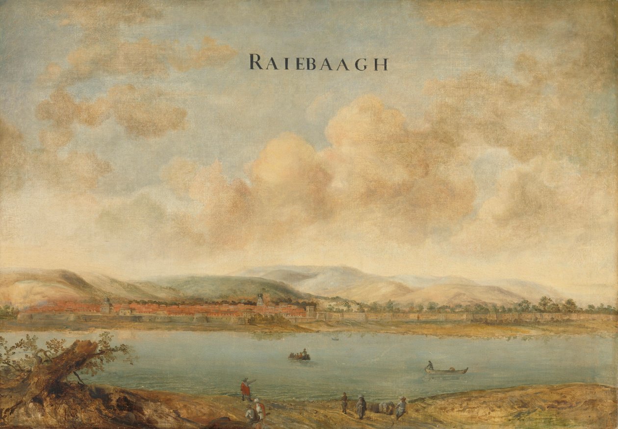 Kilátás Raiebaagh városára, Visiapoerben, Indiában alkotó: Johannes Vinckboons (attributed to)