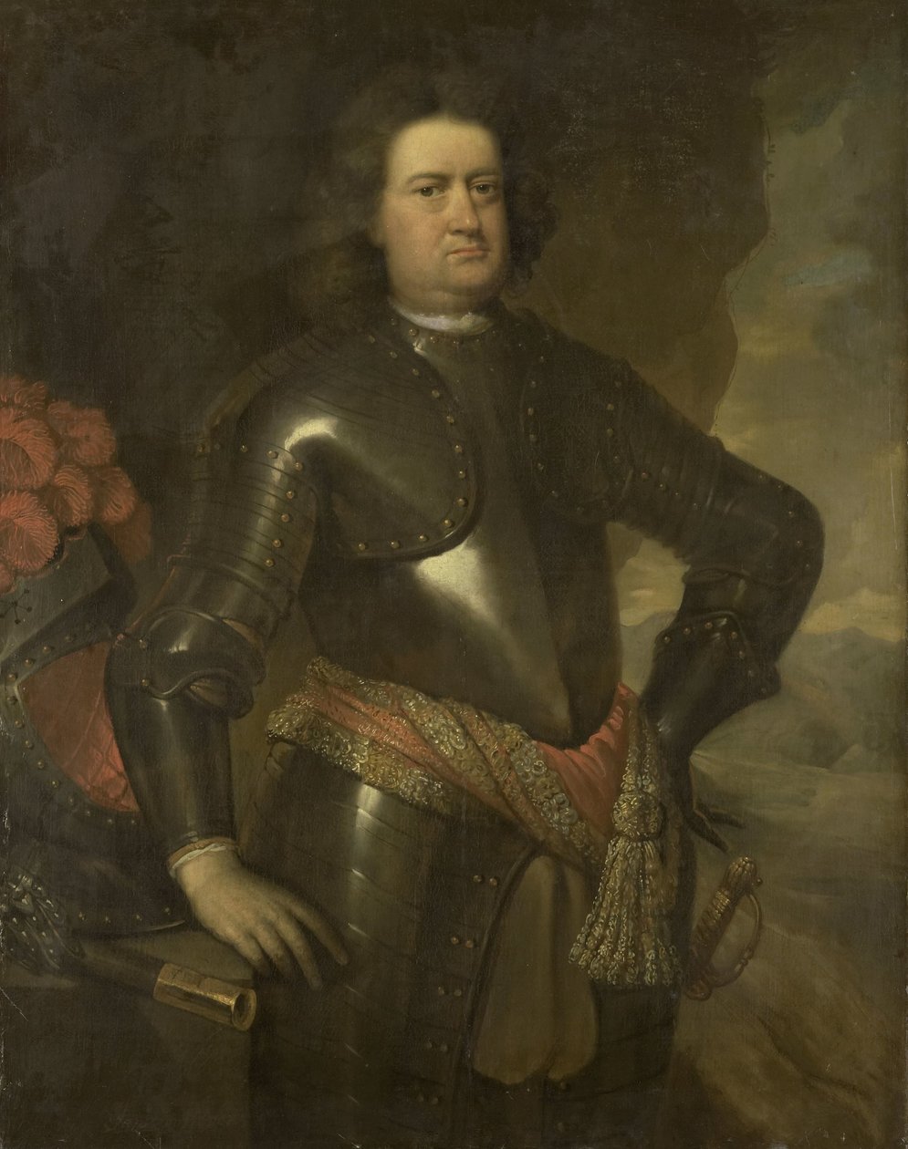 Egy katonatiszt portréja alkotó: Johannes Vollevens (I)