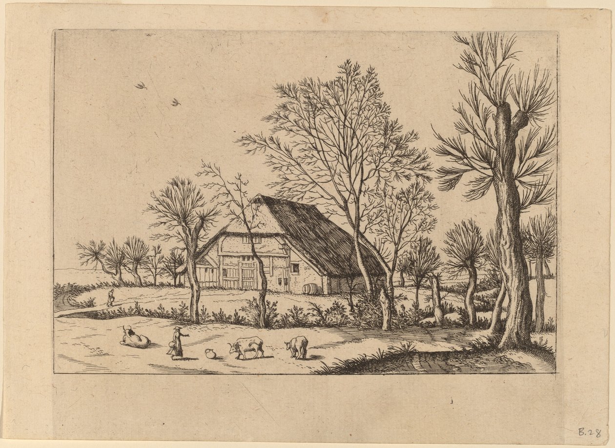 Tanya alkotó: Johannes and Lucas van Doetechum after Master of the Small Landscapes