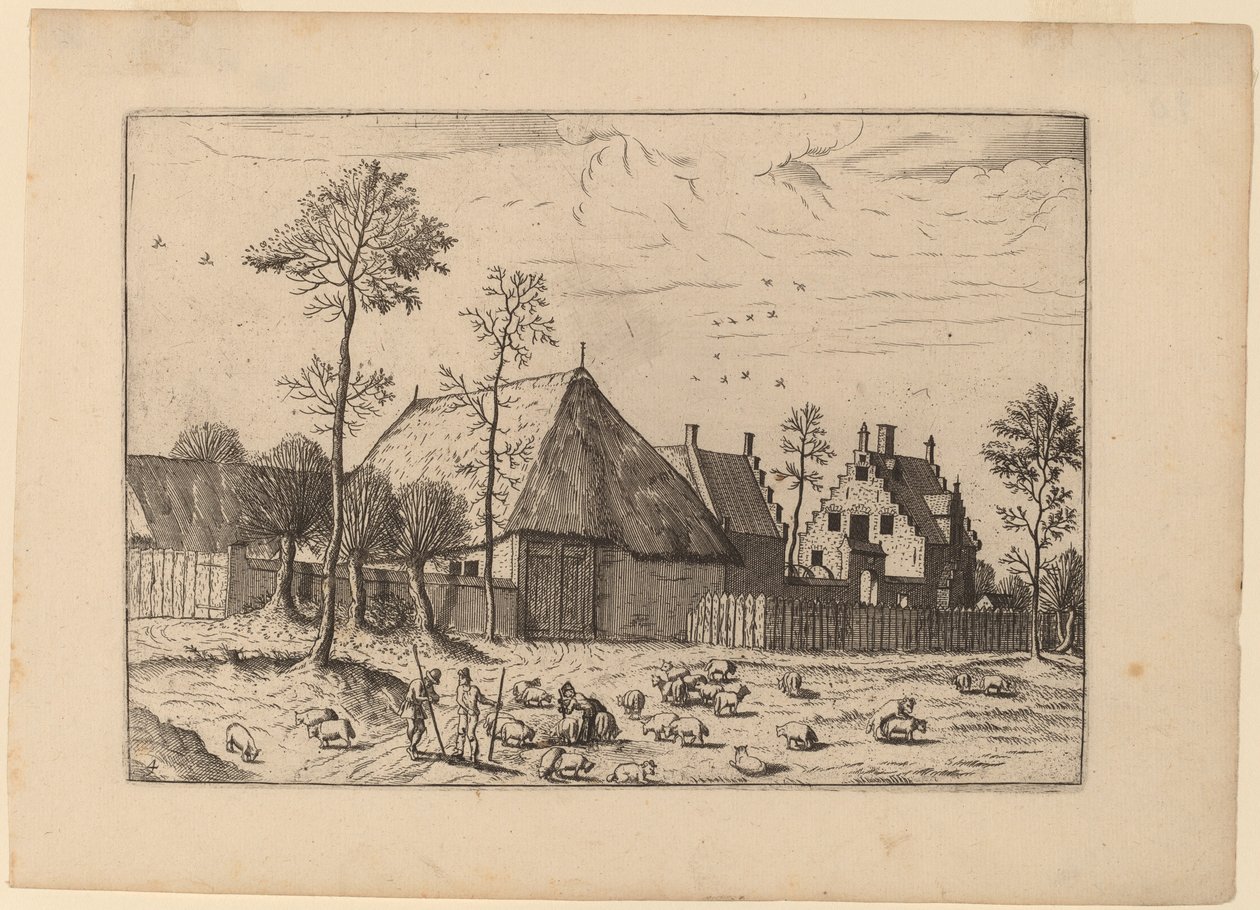 Bódé nyaralóval alkotó: Johannes and Lucas van Doetechum after Master of the Small Landscapes