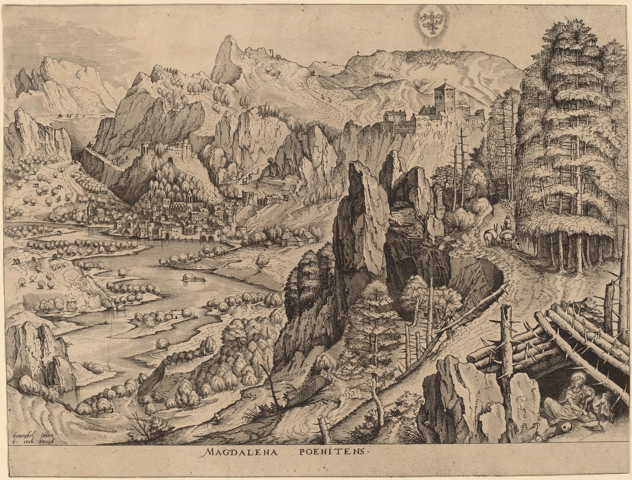 A bűnbánó Magdolna alkotó: Johannes and Lucas van Doetechum after Pieter Bruegel the Elder