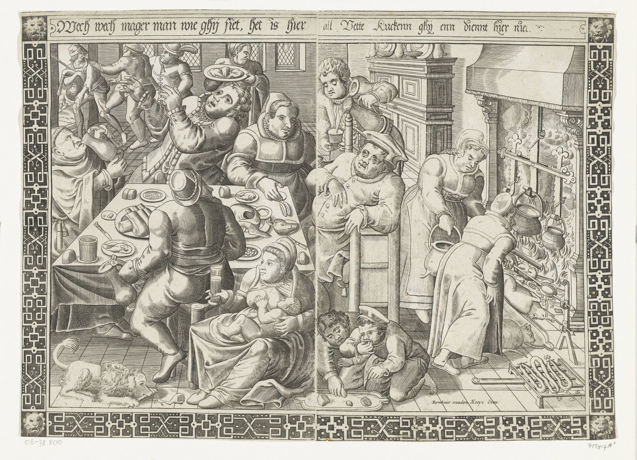 A zsíros konyha alkotó: Johannes of Lucas van Doetechum