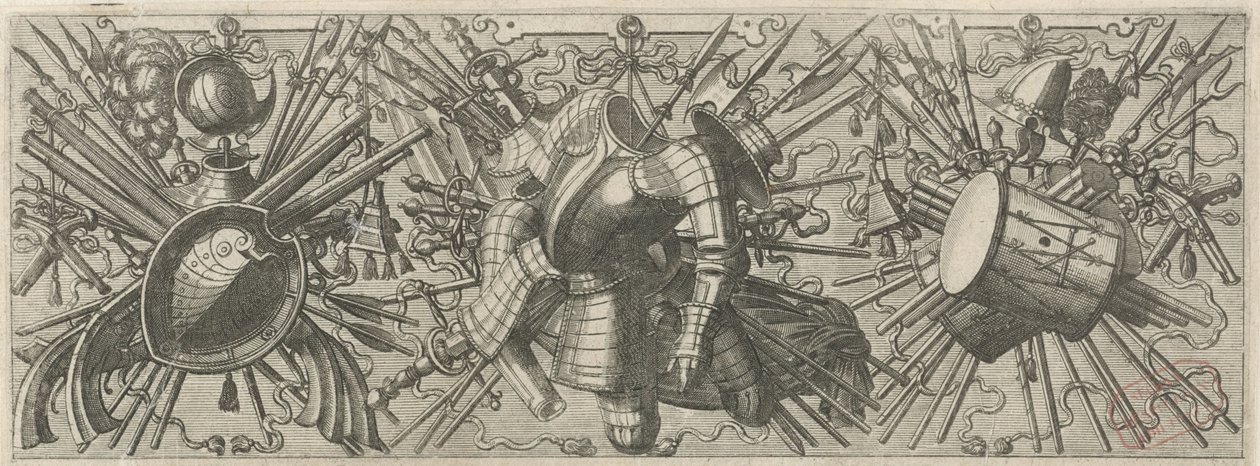Frissítsük dupla dobbal Panoplia sev armamentarium… (sorozat címe) alkotó: Johannes of Lucas van Doetechum