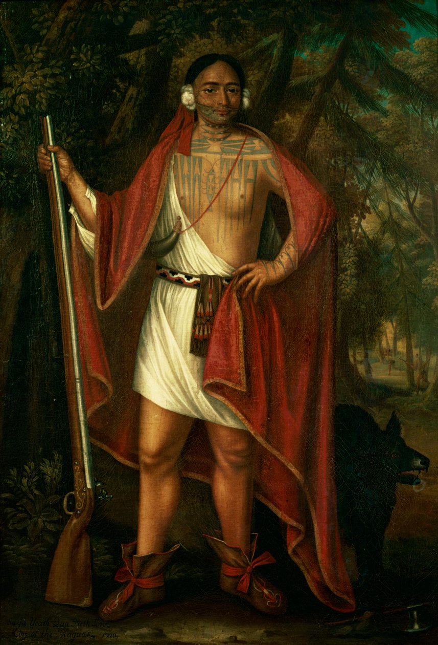 Sa Ga Yeath Qua Pieth Ton, a mágusok királya, 1710 alkotó: Johannes or Jan Verelst