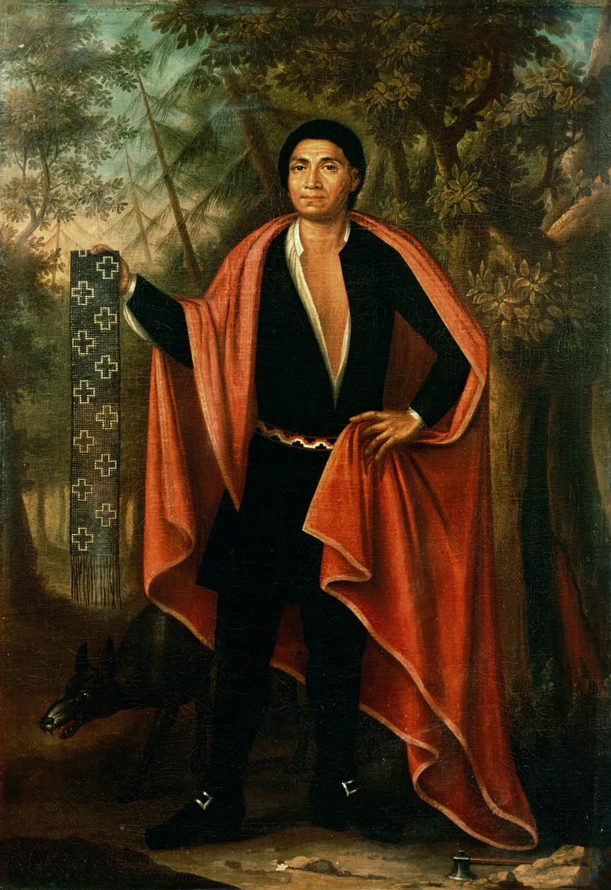 Tac Yec Neen Ho Gar Ton, a hat nemzet császára, 1710 alkotó: Johannes or Jan Verelst