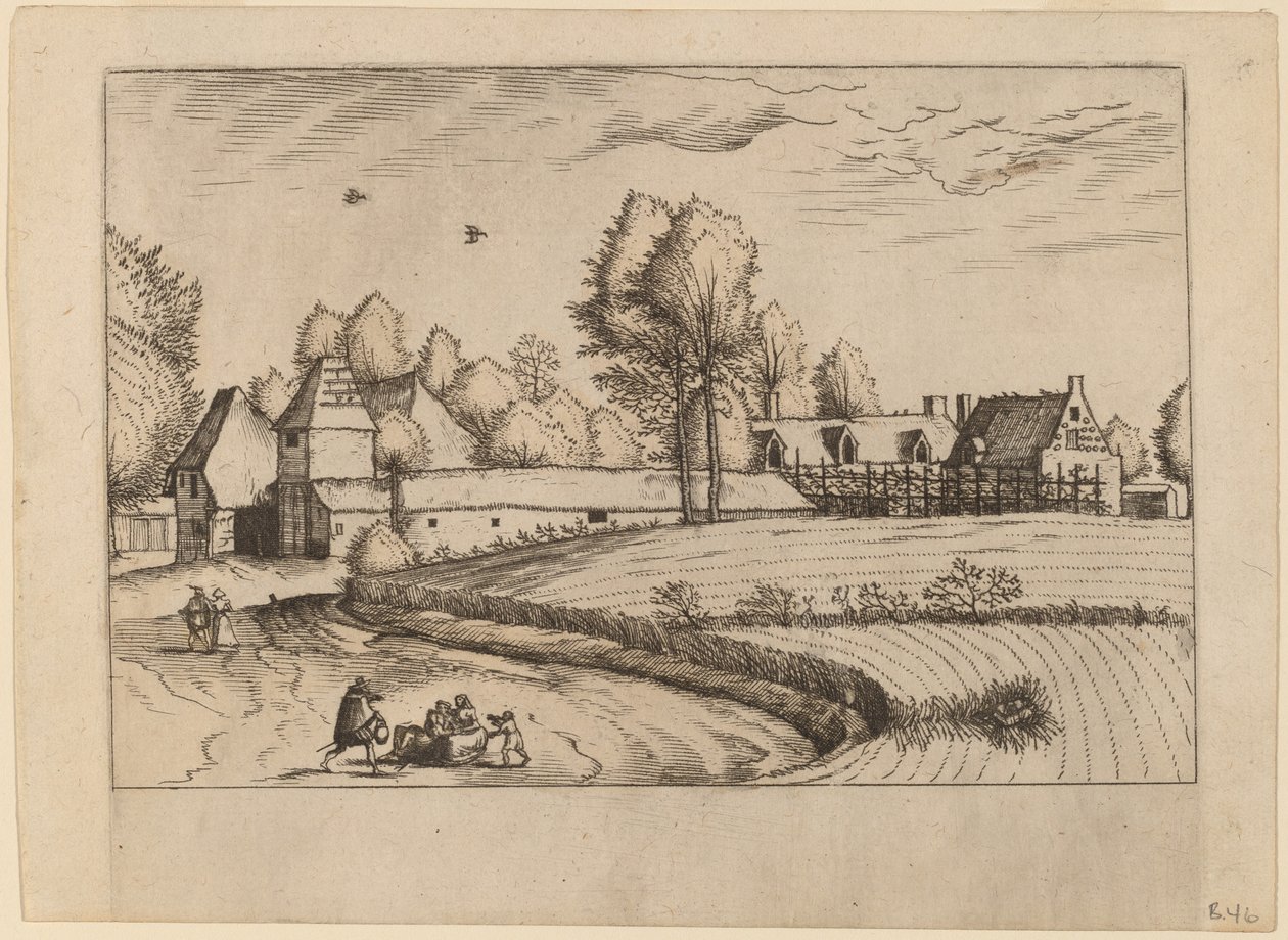 Vidéki házak alkotó: Johannes van Doetechum, the Elder and Lucas