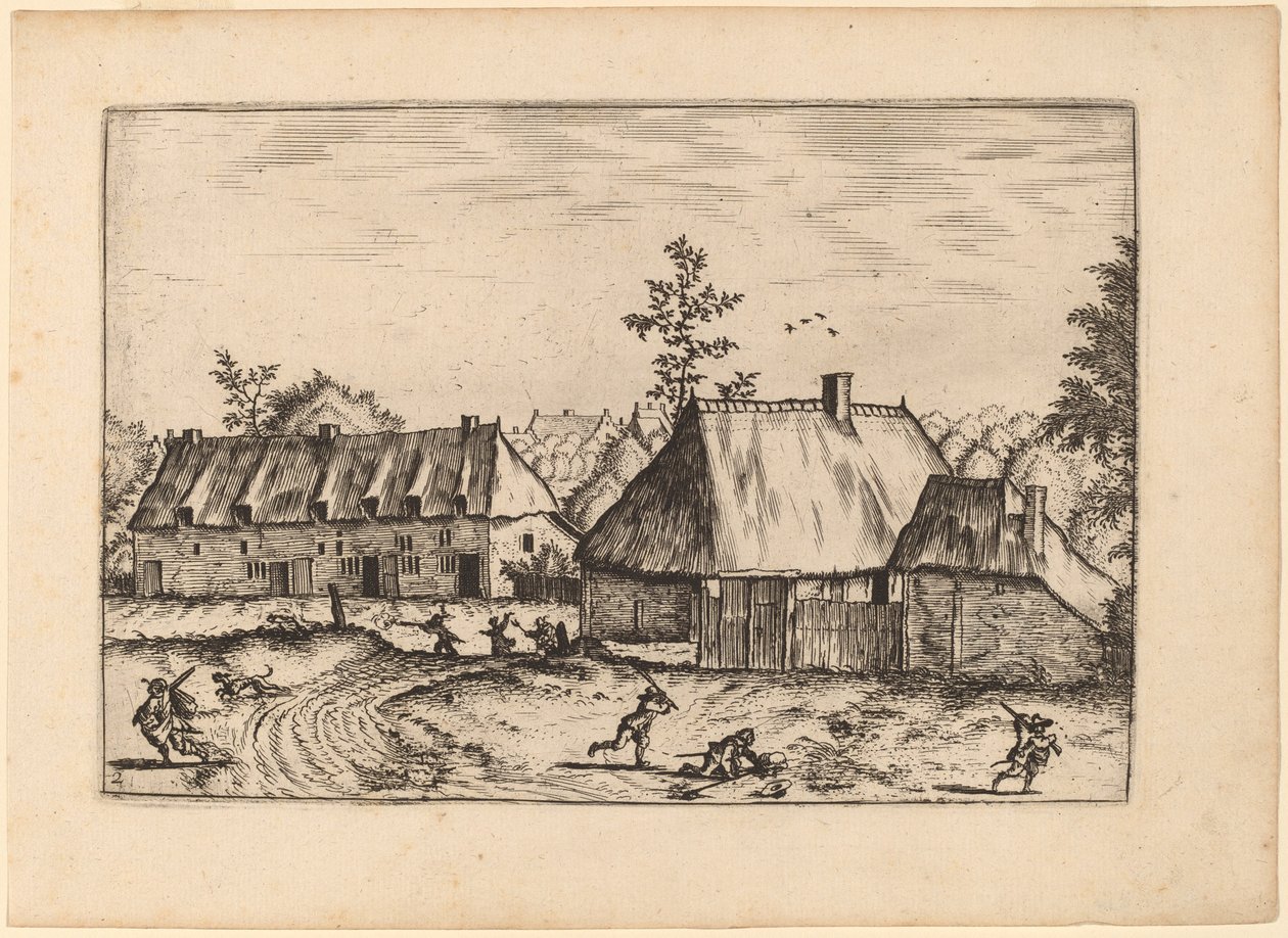 Farm és házsor alkotó: Johannes van Doetechum, the Elder and Lucas