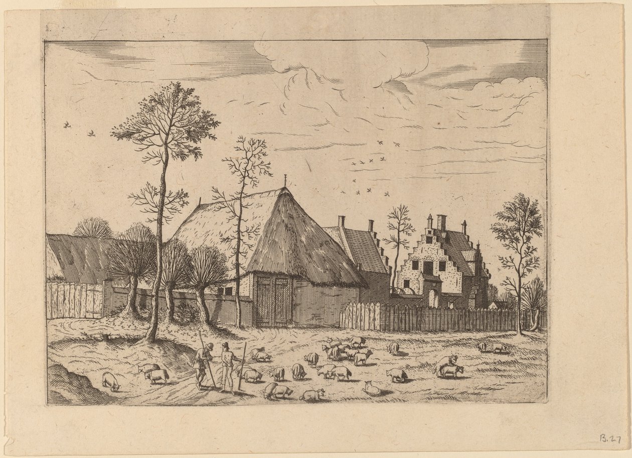Bódé nyaralóval alkotó: Johannes van Doetechum, the Elder and Lucas