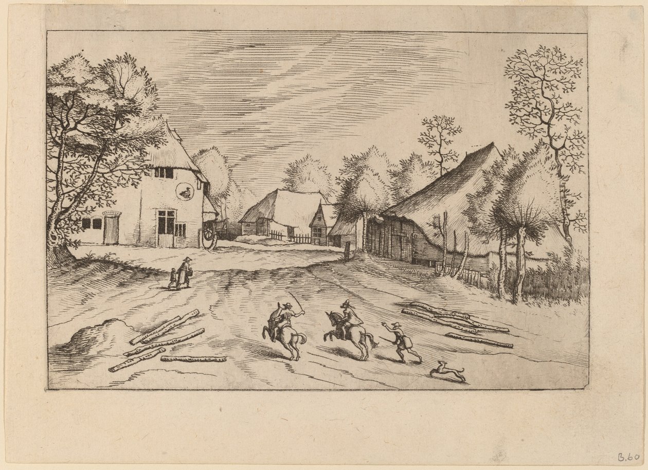 A Swann fogadó farmokkal alkotó: Johannes van Doetechum, the Elder and Lucas