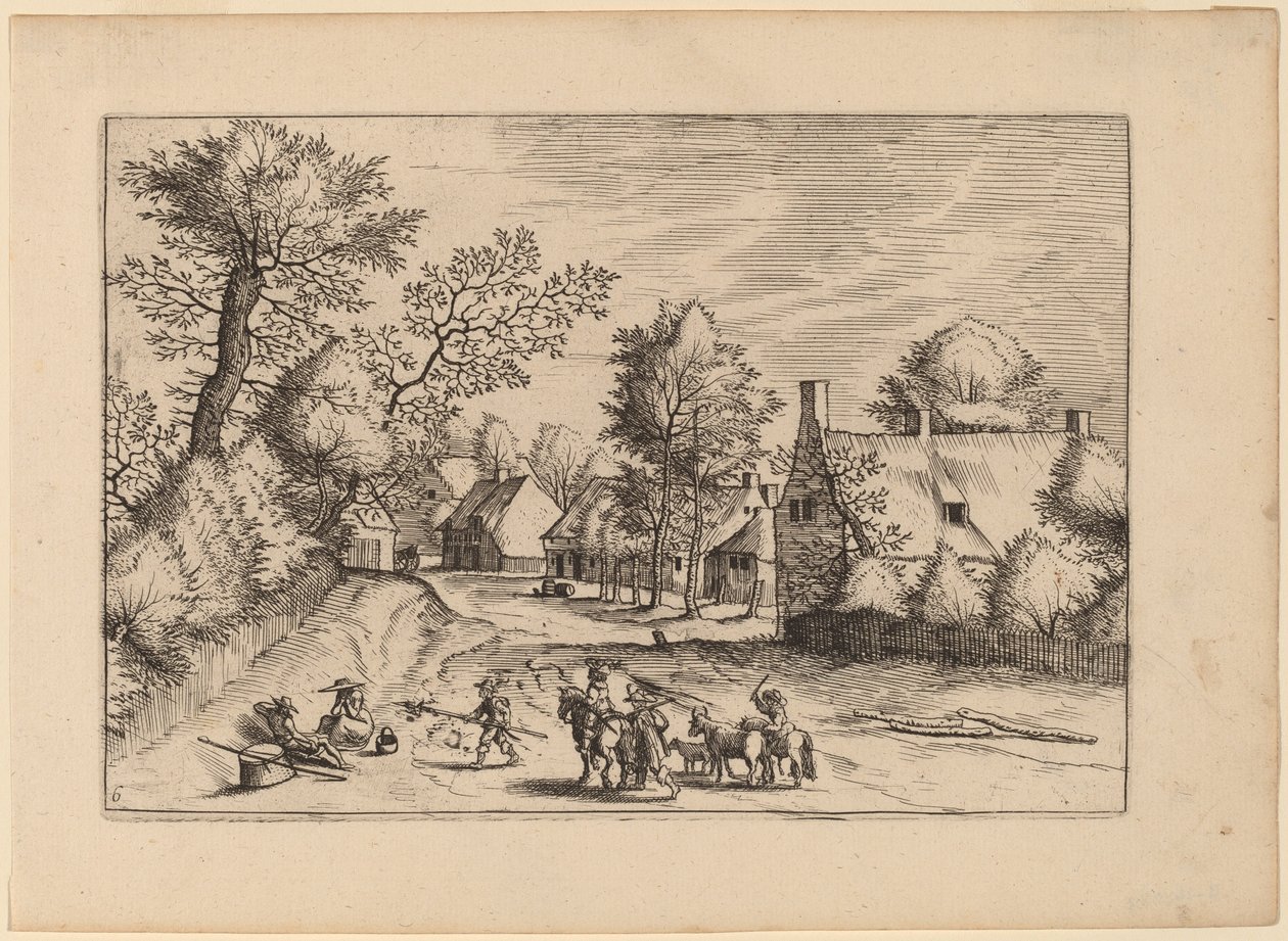 Falusi út alkotó: Johannes van Doetechum, the Elder and Lucas