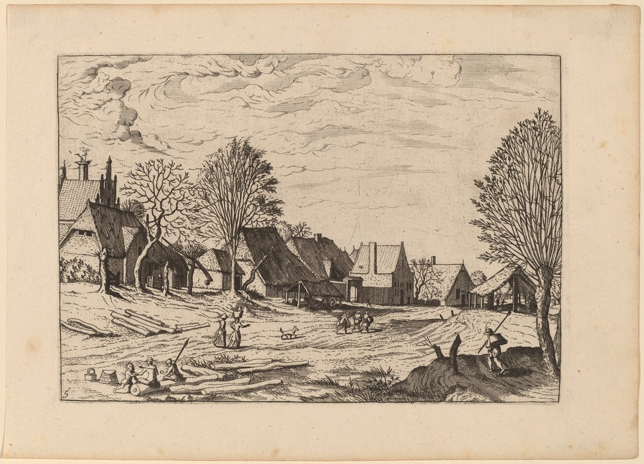 Falu utca alkotó: Johannes van Doetechum, the Elder and Lucas