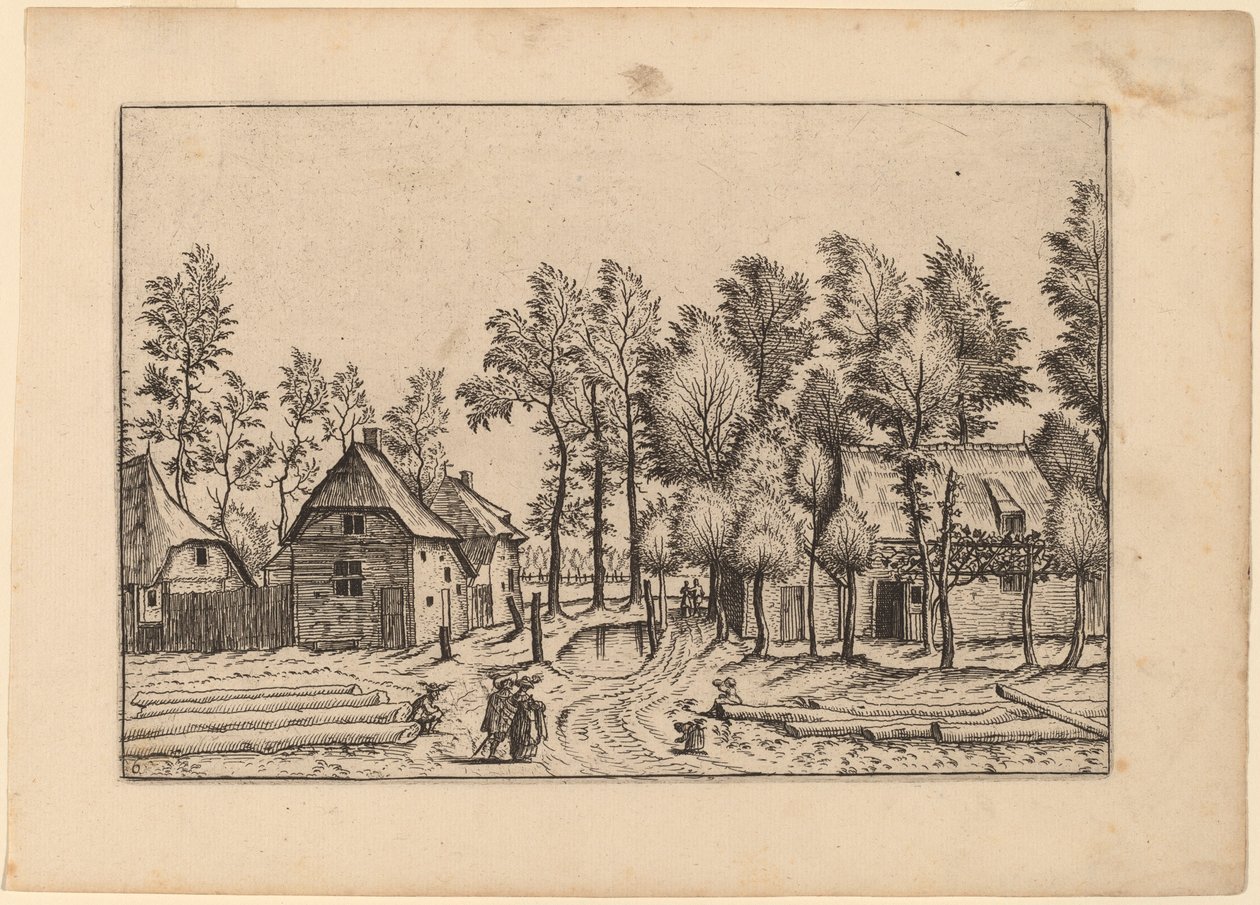 Falu utca alkotó: Johannes van Doetechum, the Elder and Lucas