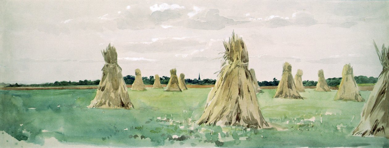 Agincourt-i csatatér, 1415. október 25 alkotó: John Absolon
