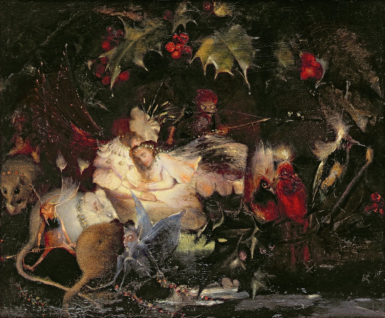 A Tündér Bower alkotó: John Anster Fitzgerald