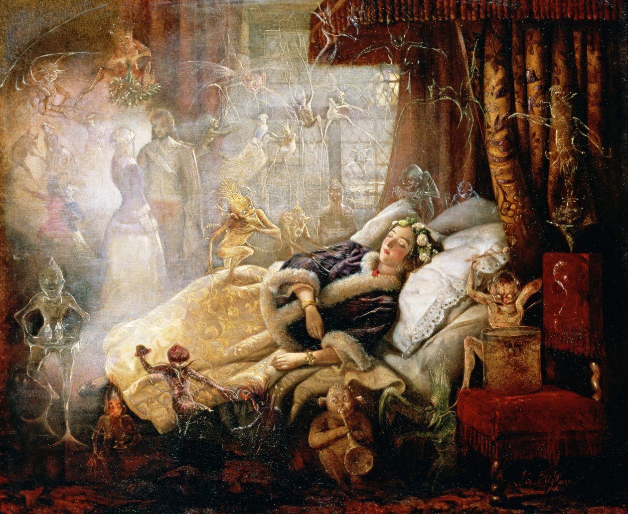 A dolgok, amelyekből az álmok készülnek alkotó: John Anster Fitzgerald