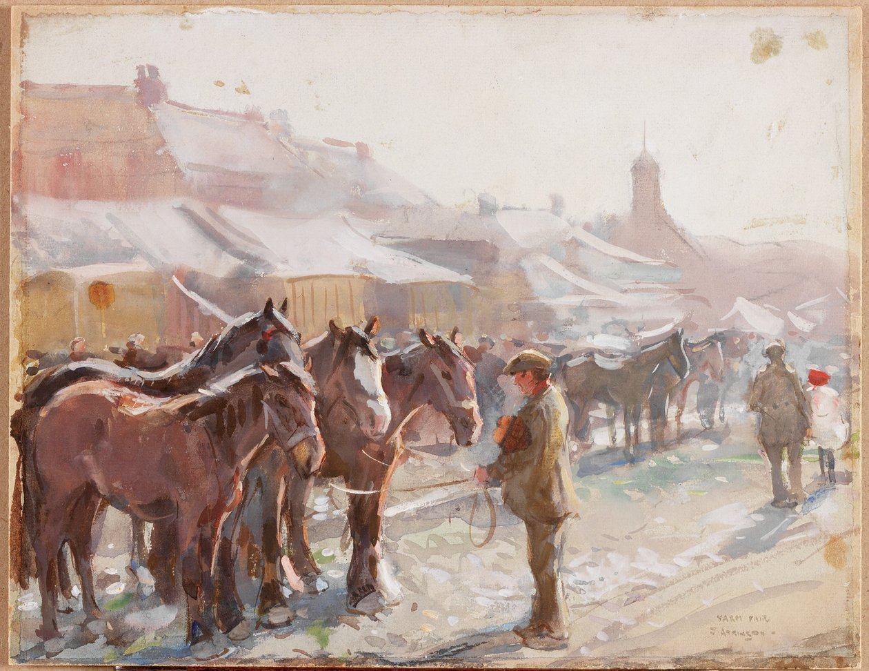 Yarm vásár alkotó: John Atkinson