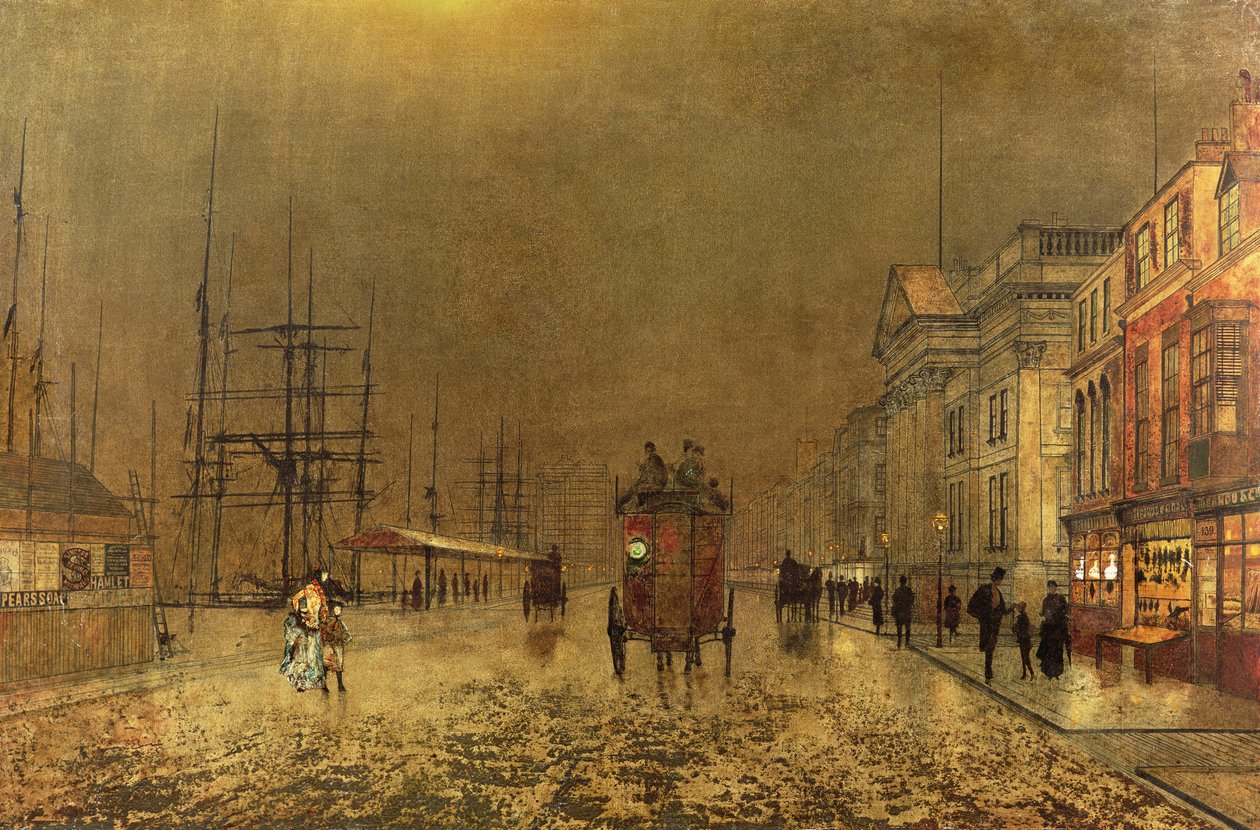 Egy Liverpool Street alkotó: John Atkinson Grimshaw