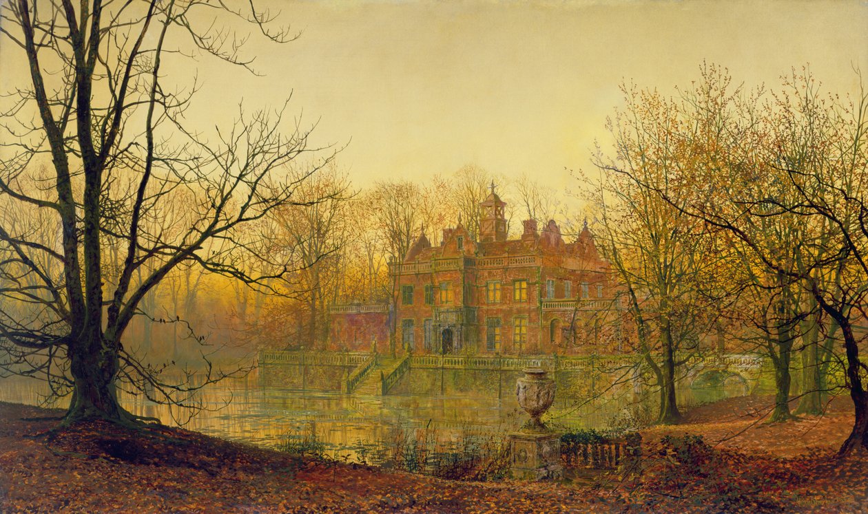 In Sere and Yellow Leaf, 1879 alkotó: John Atkinson Grimshaw