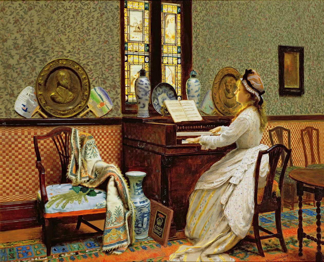 A kórus alkotó: John Atkinson Grimshaw