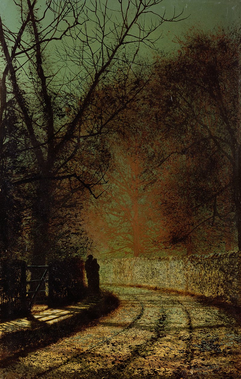 A szeretők alkotó: John Atkinson Grimshaw