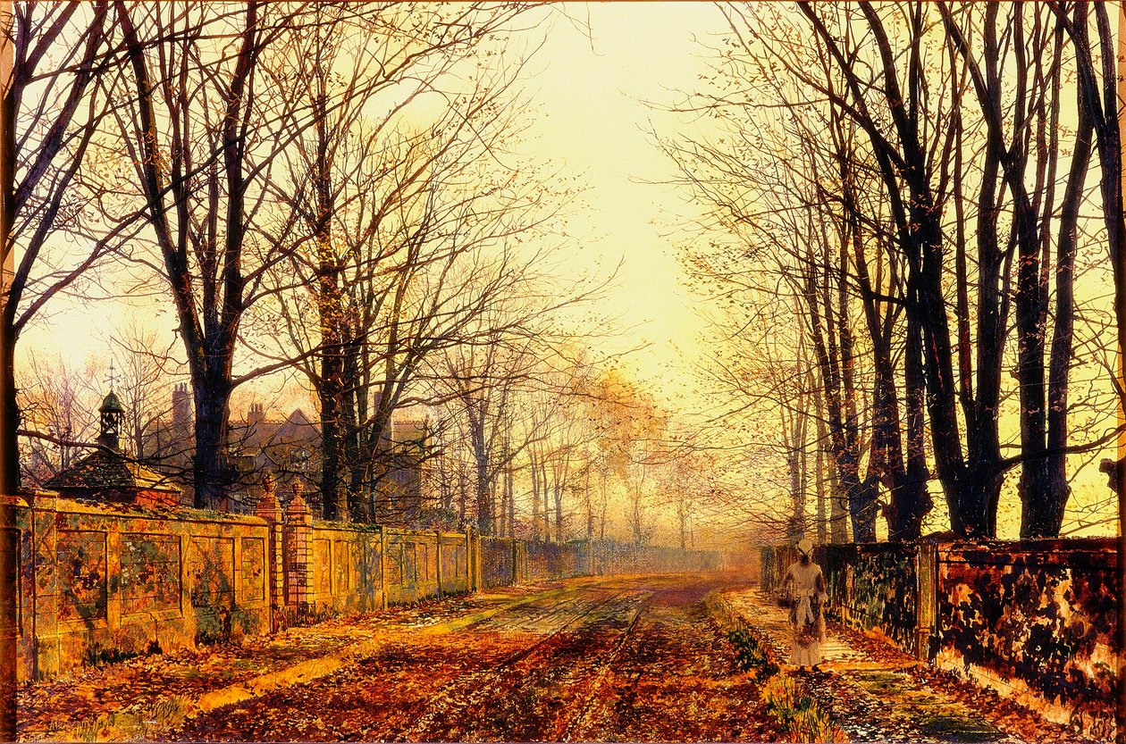 A nadrág alatt, 1892 alkotó: John Atkinson Grimshaw
