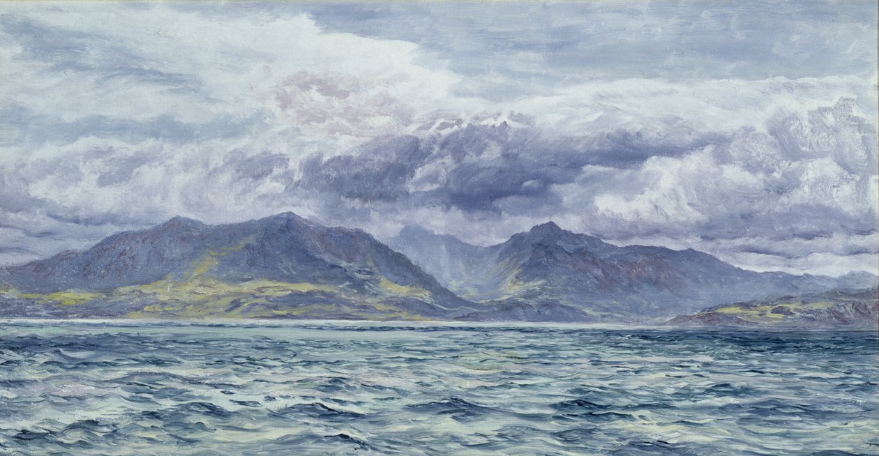 Arran-sziget, 1883. augusztus 7 alkotó: John Brett