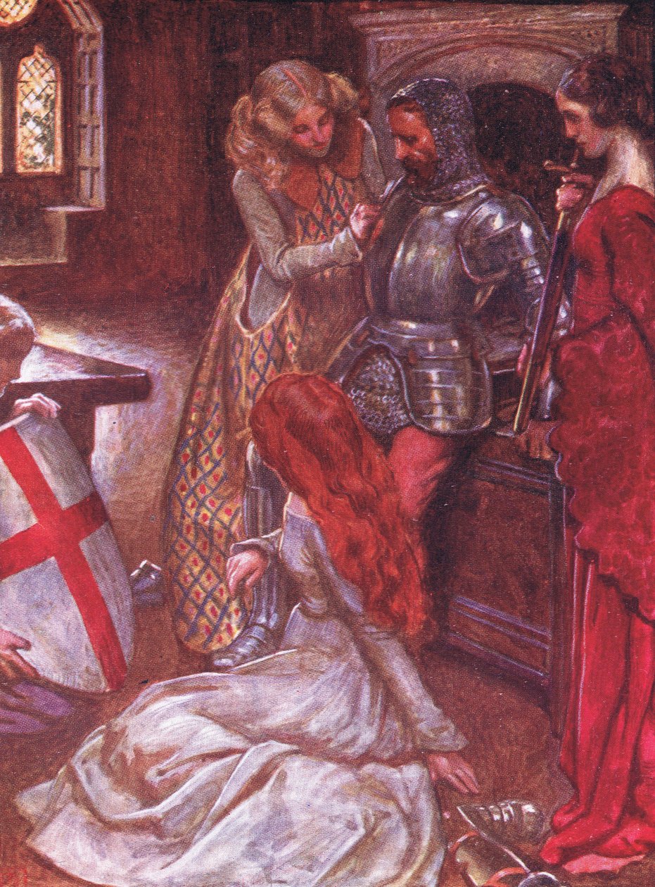 Keresztény fegyveres alkotó: John Byam Liston Shaw