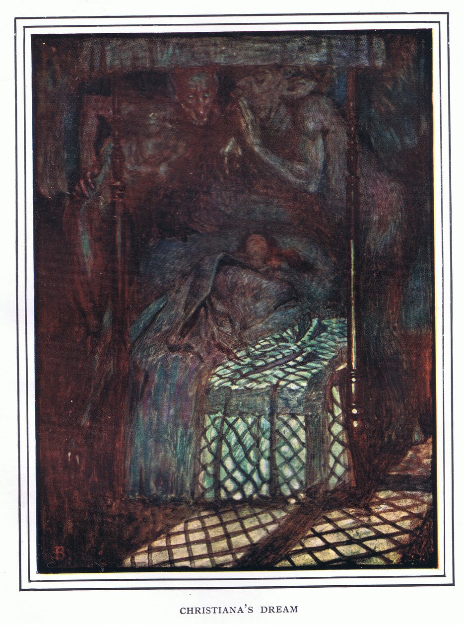 Christiana álma alkotó: John Byam Liston Shaw