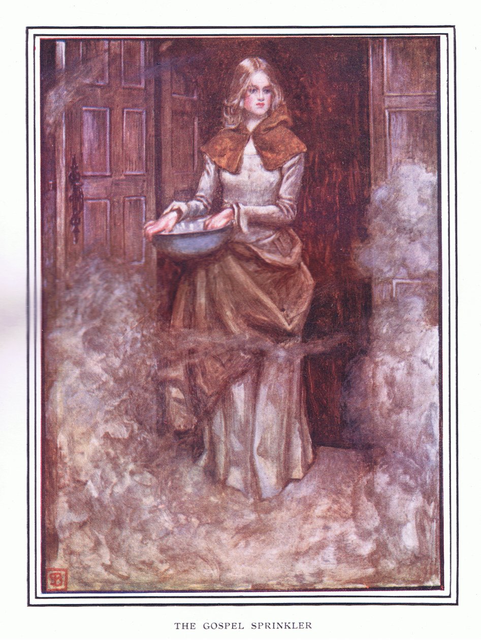 Az evangéliumi locsoló alkotó: John Byam Liston Shaw