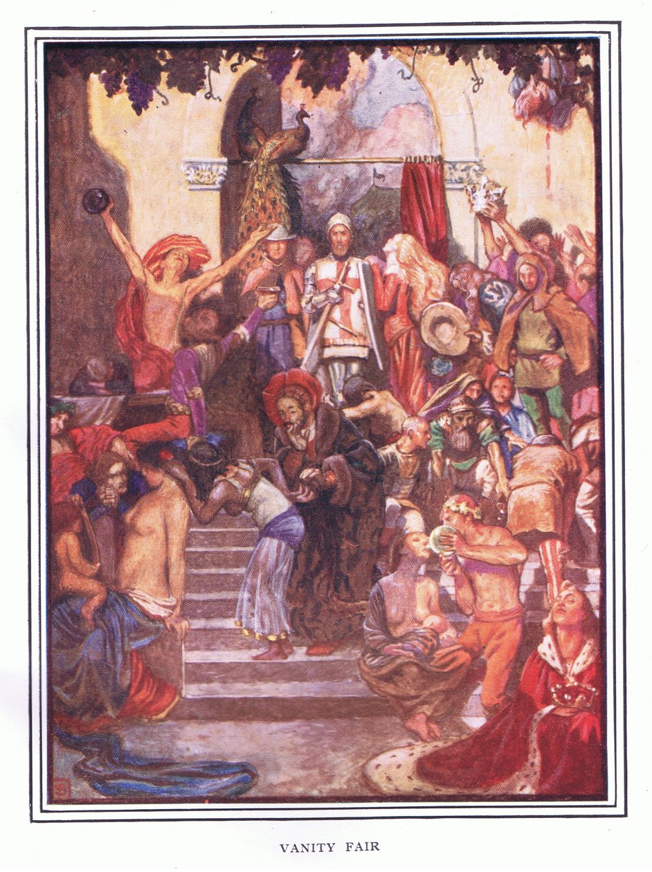Hiúsági vásár alkotó: John Byam Liston Shaw