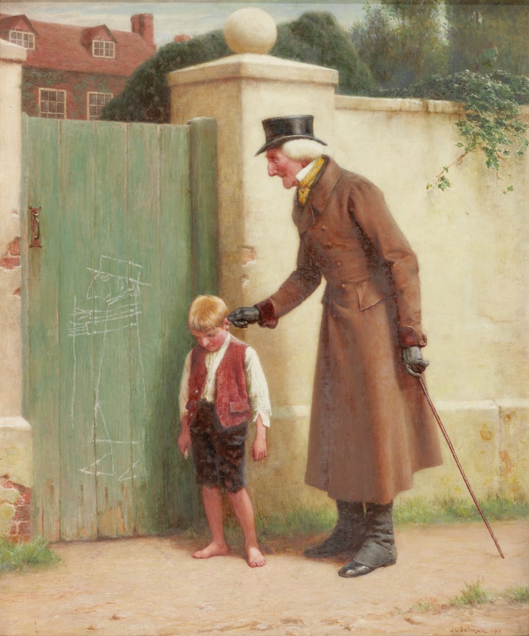 A falu művésze, 1899 alkotó: John Charles Dollman