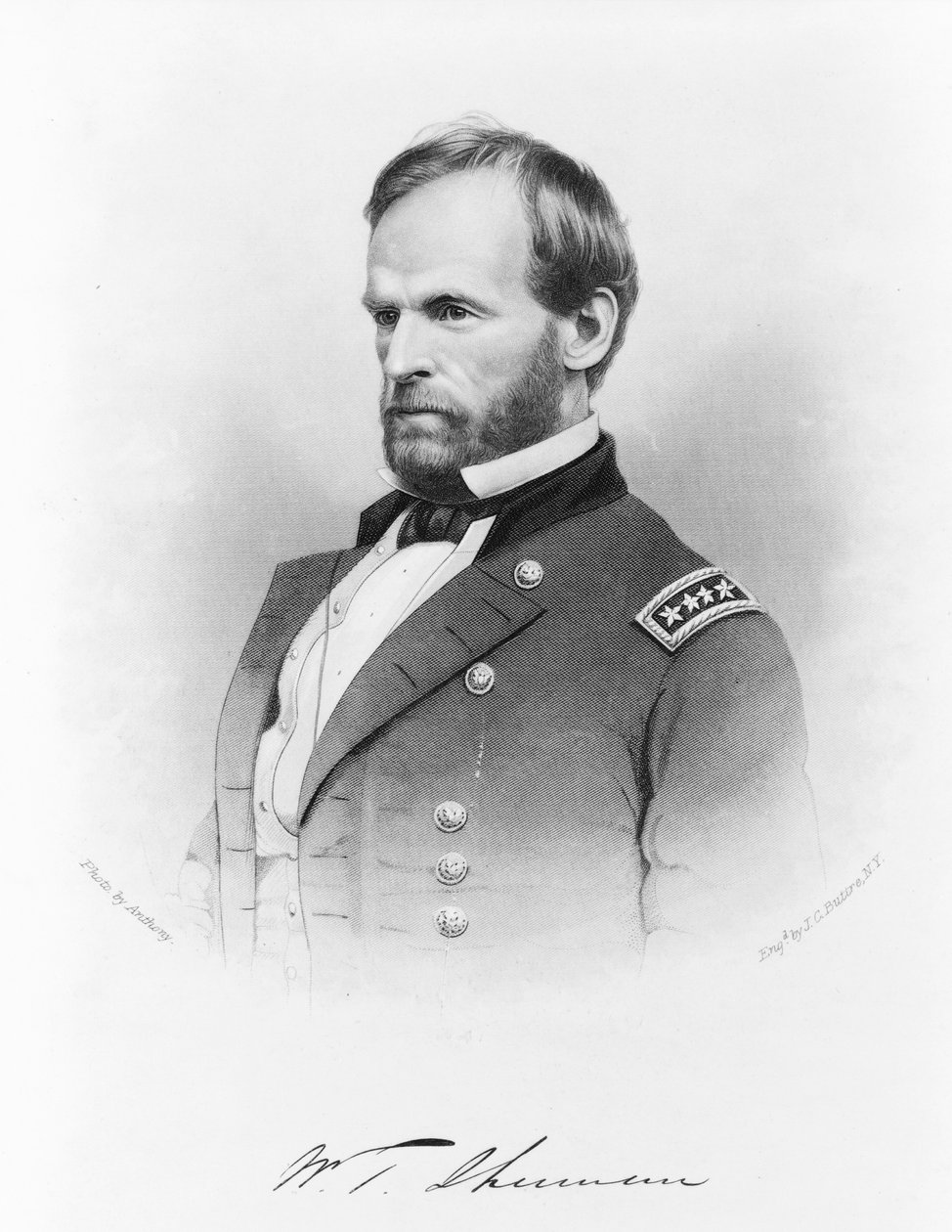 William T. Sherman tábornok, 1865 körül alkotó: John Chester Buttre