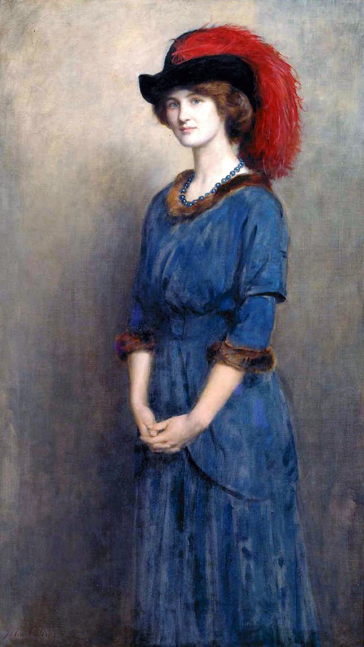 Angela McInnes alkotó: John Collier