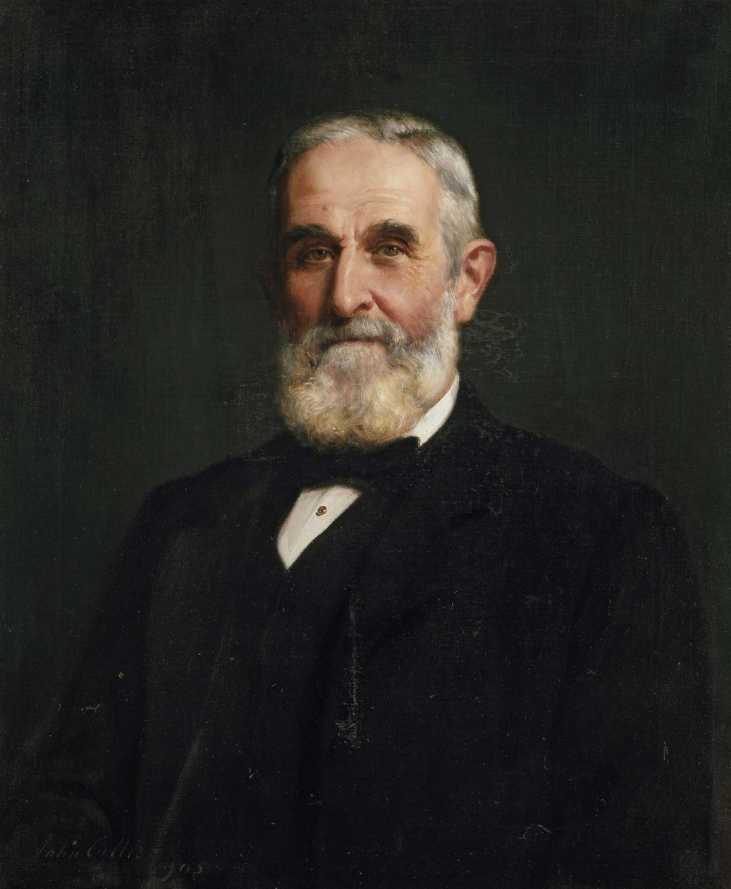 Sir John Evans, 1905 alkotó: John Collier