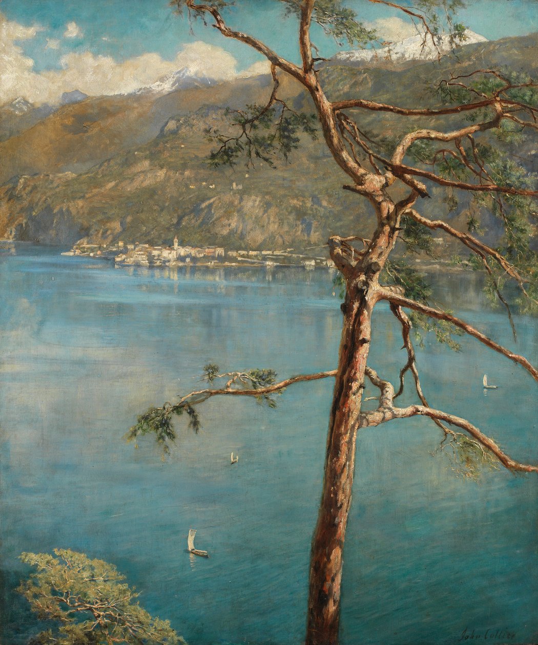 Tavasz Cadenabbiában alkotó: John Collier