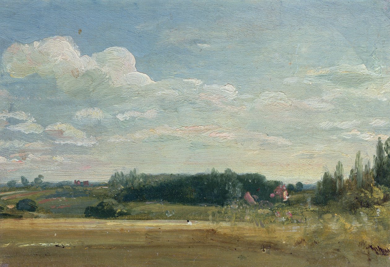 Kilátás a paplak felé, East Bergholt alkotó: John Constable