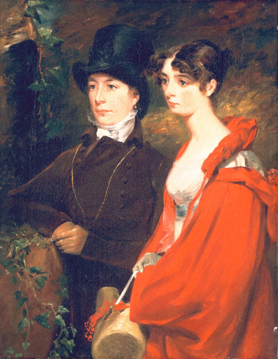 Anne és Mary Constable: a művész nővérei, 1818 körül alkotó: John Constable