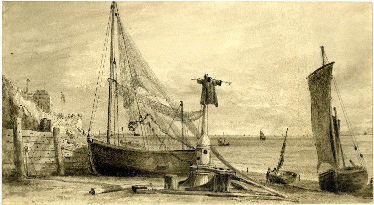 Brighton Beach alkotó: John Constable