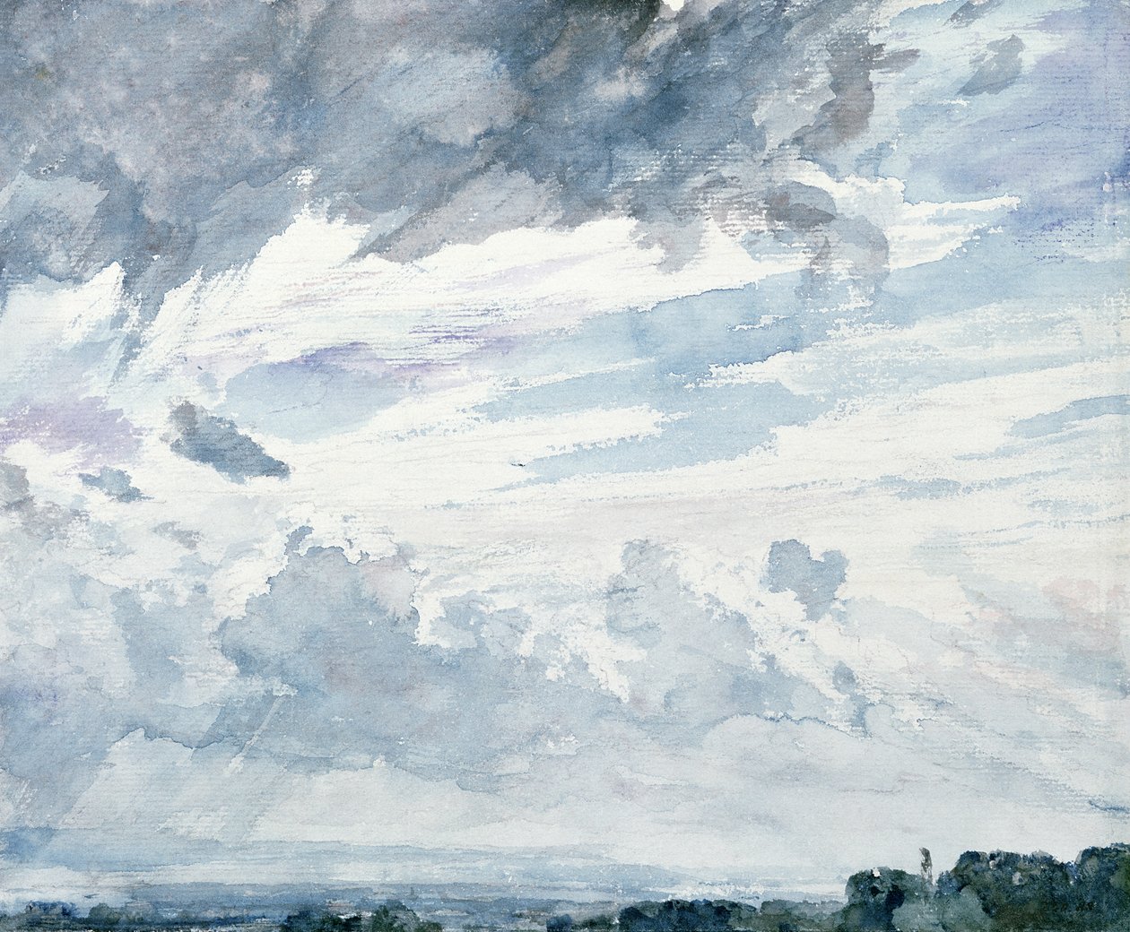 Felhő-tanulmány alkotó: John Constable