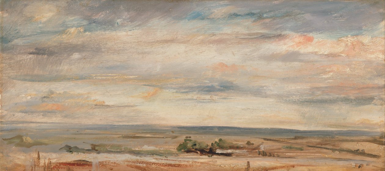 Felhőtanulmány, kora reggel, Kelet felé tekintve Hampsteadből alkotó: John Constable