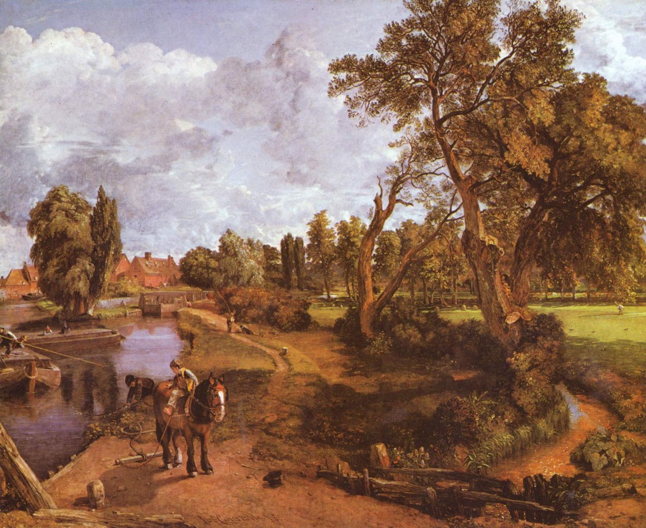 Az admirális otthona Hampsteadben alkotó: John Constable