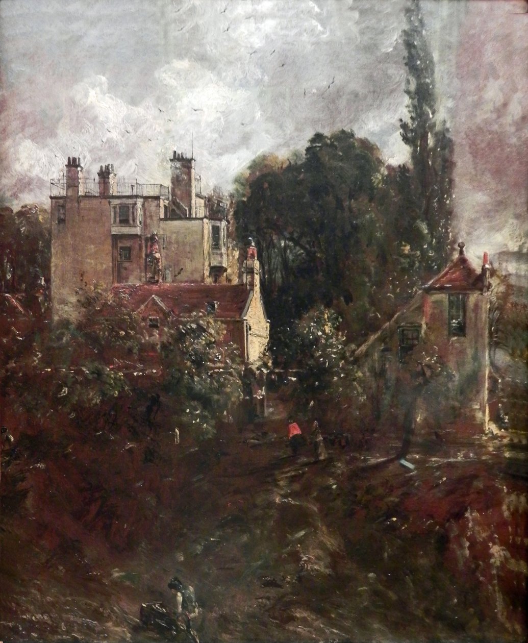Az admirális otthona Hampsteadben alkotó: John Constable