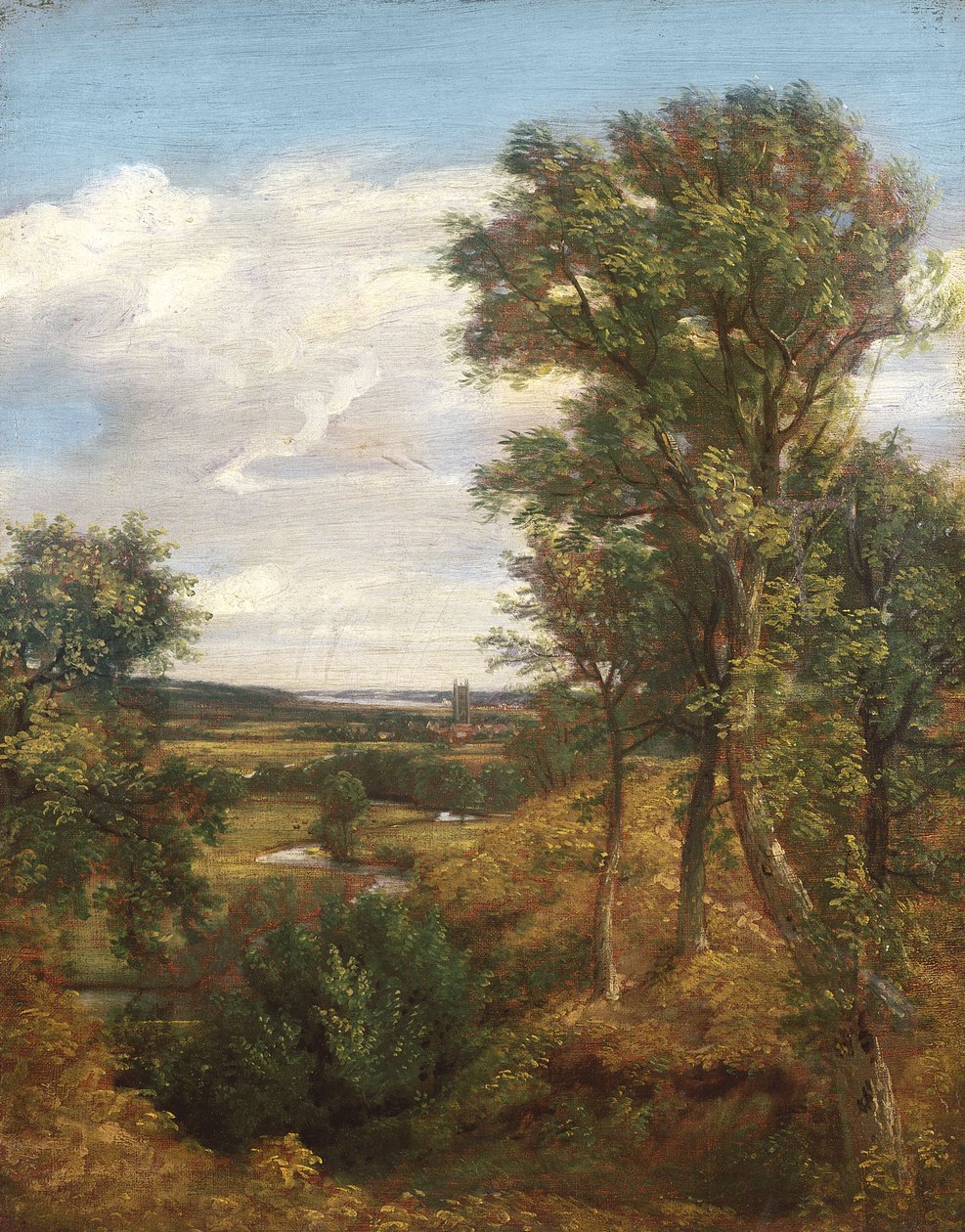 Dedham Vale, 1802 alkotó: John Constable
