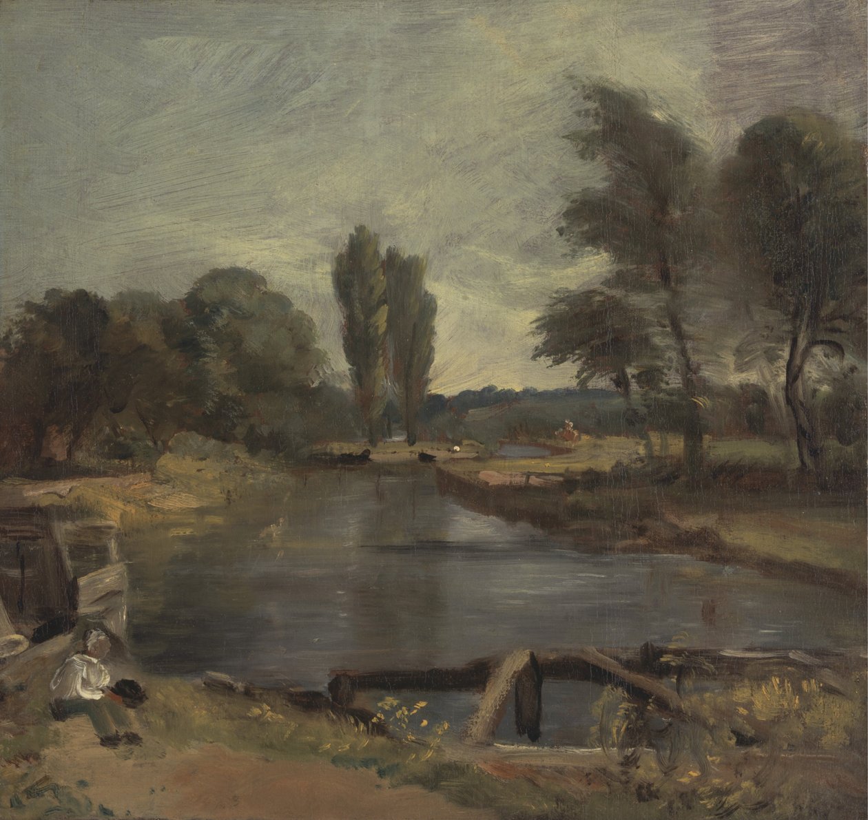 Flatford zár alkotó: John Constable