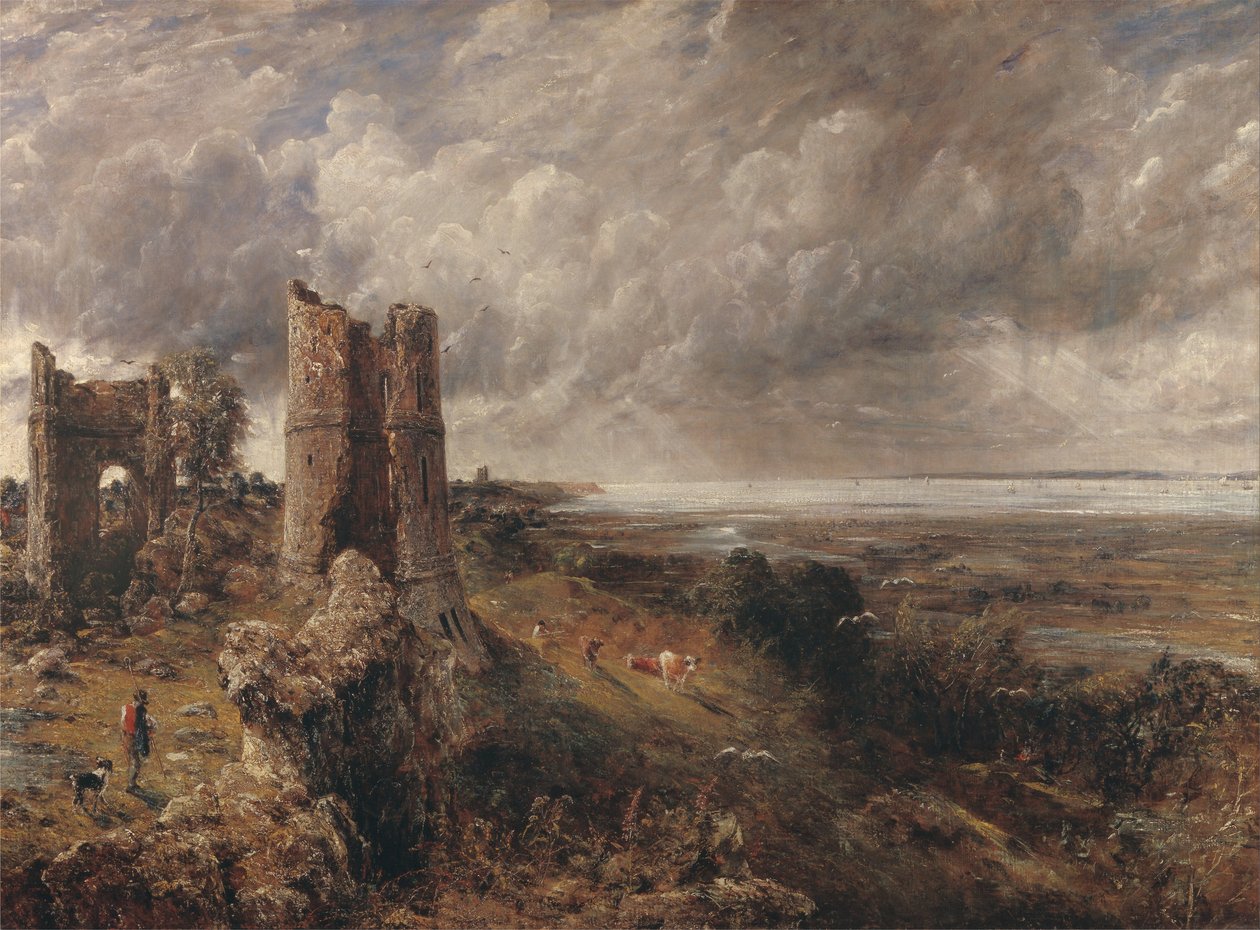 Hadleigh-kastély, A Temze szája-Reggel egy viharos éjszaka után alkotó: John Constable