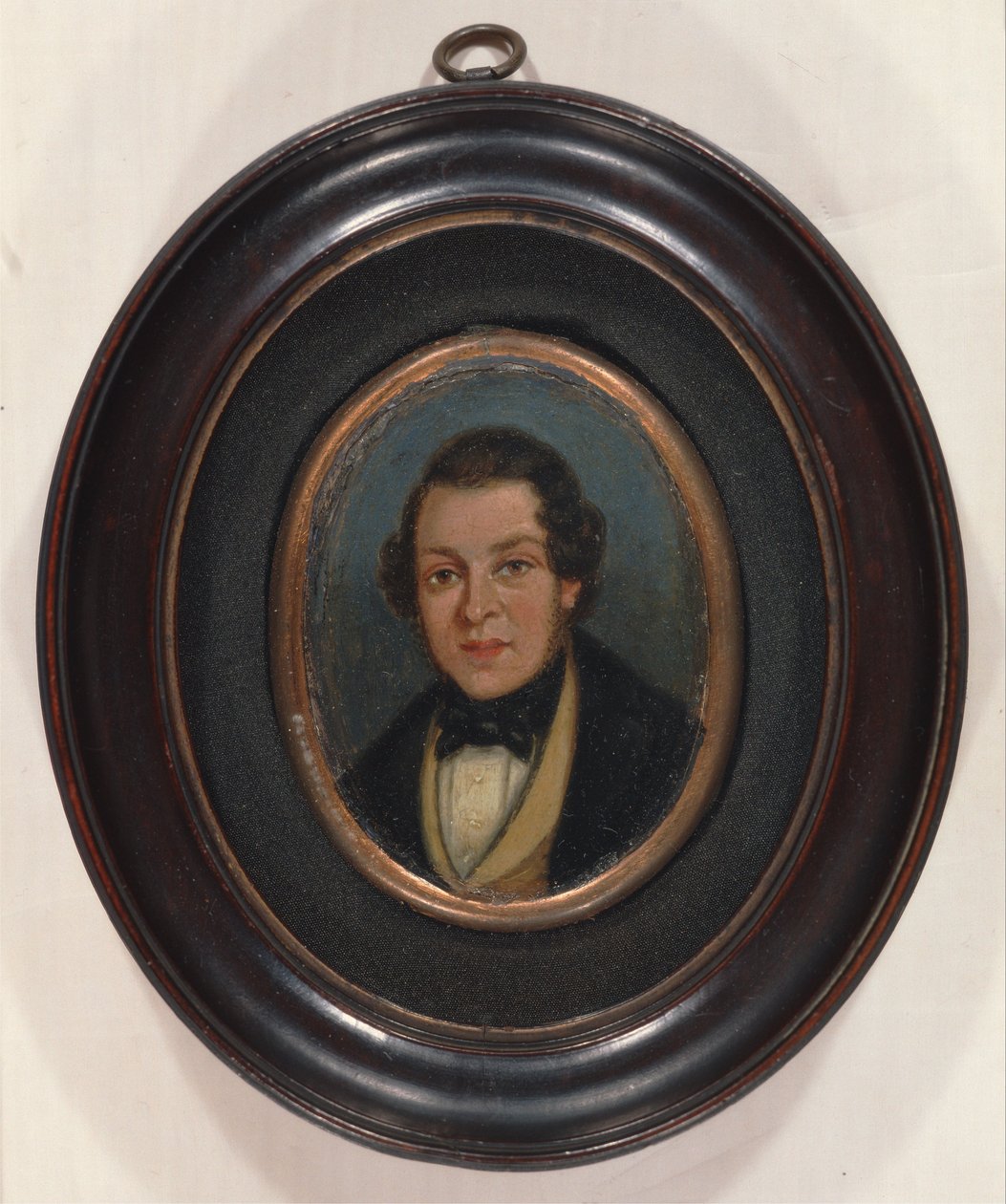 Miniatűr- Abram Constable portréja, a művész testvére alkotó: John Constable