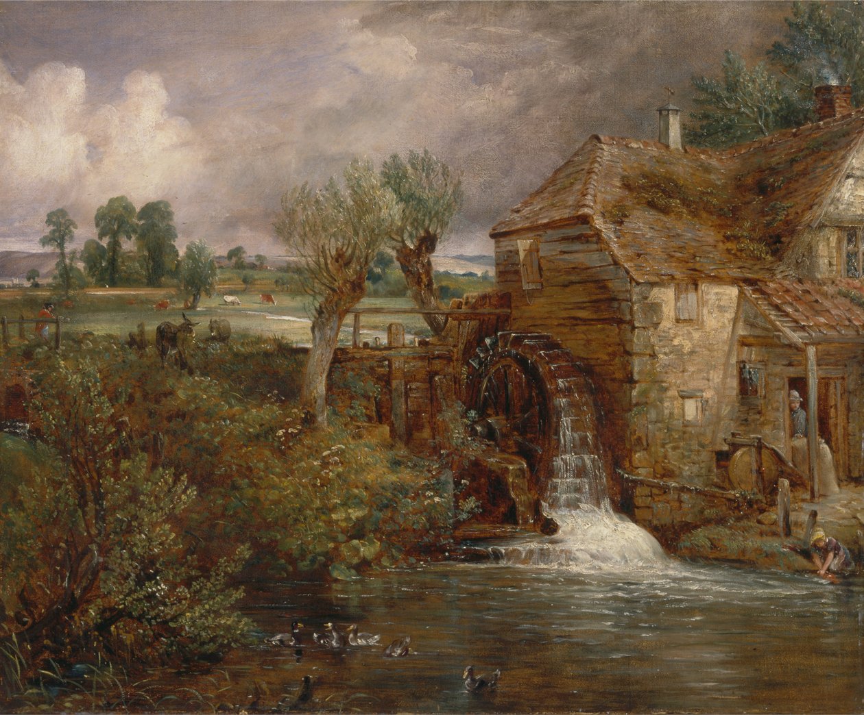 Parham Mill, Gillingham alkotó: John Constable