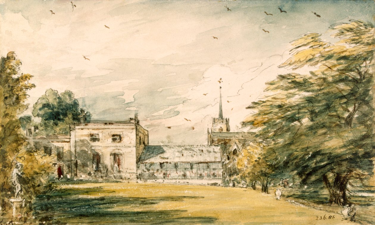 Pitt Place, Epsom alkotó: John Constable