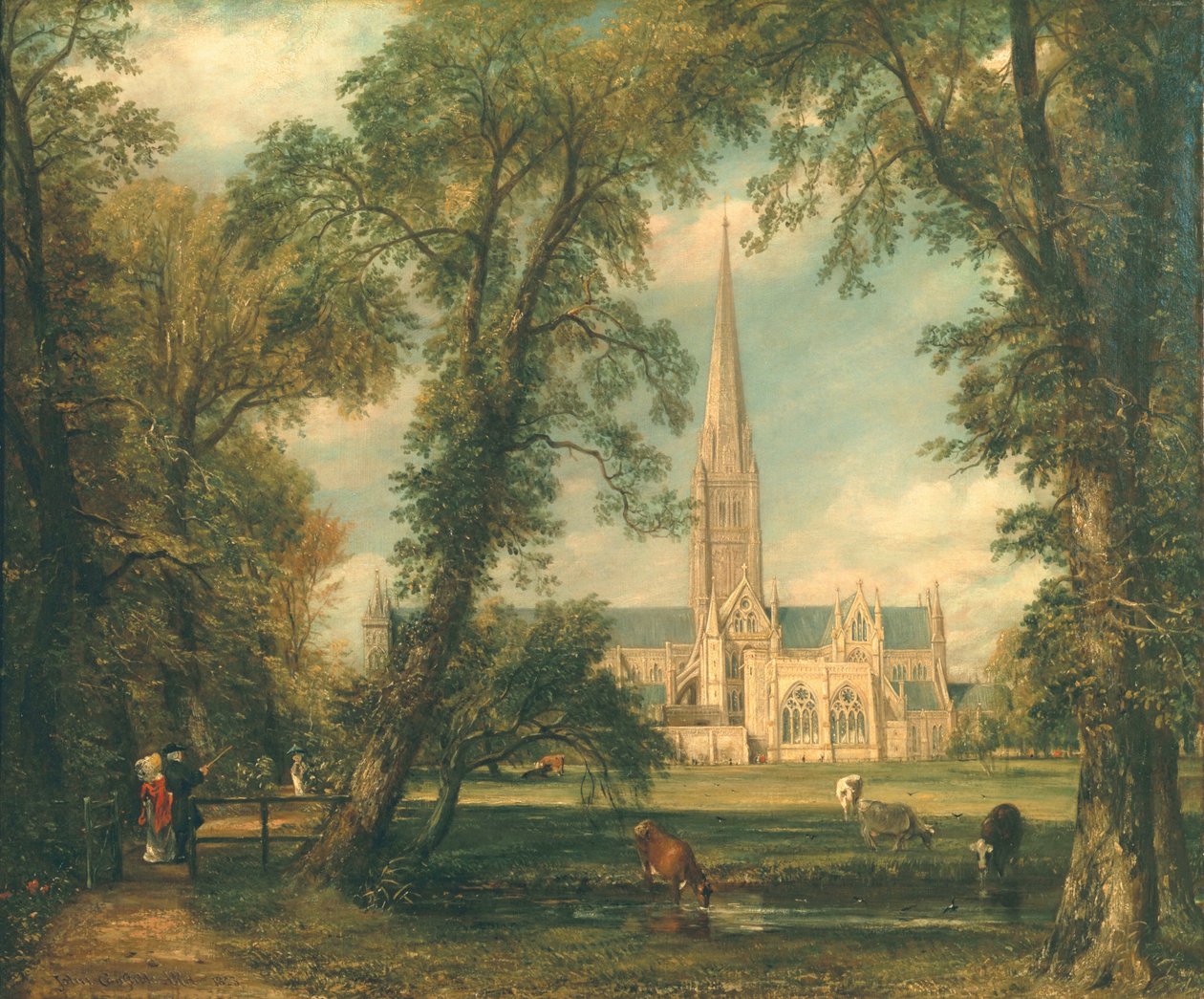 Salisbury-székesegyház a Bishop